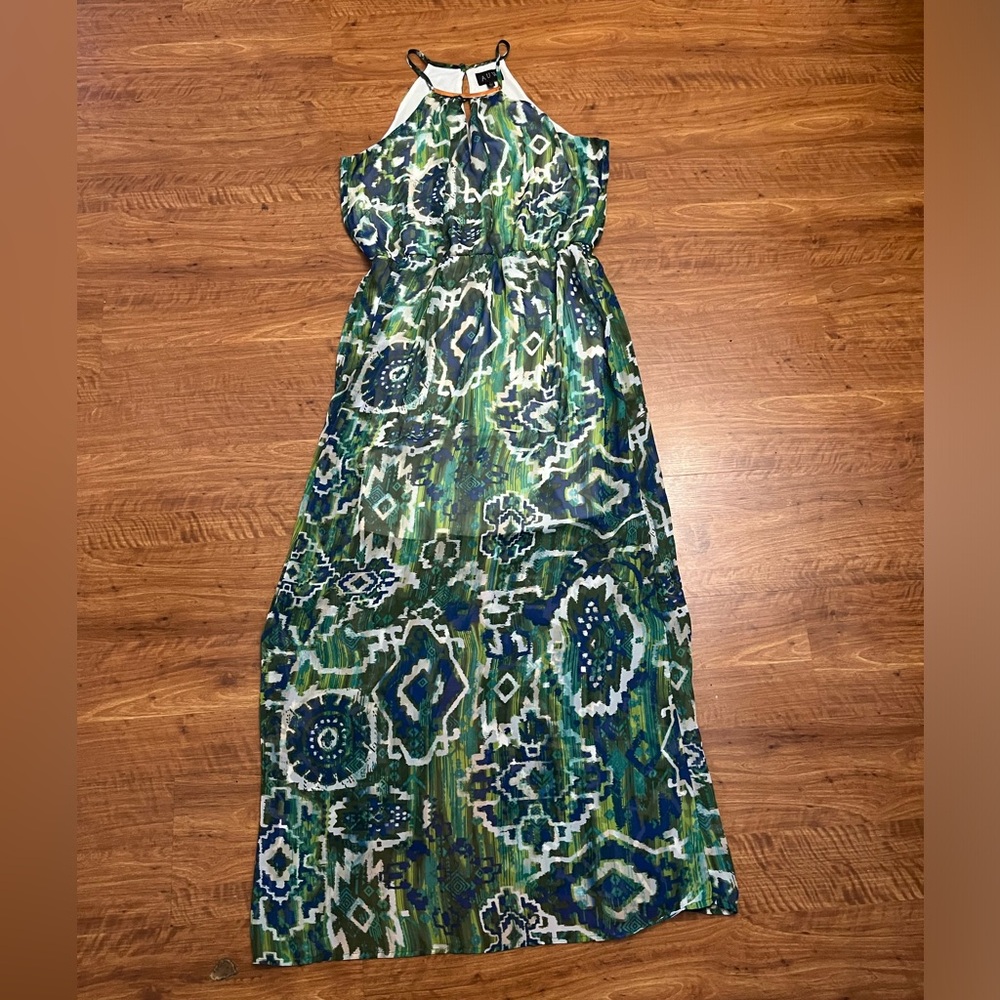 Geometric, Flowy Dress